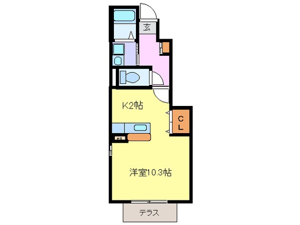 サンリットの物件間取画像